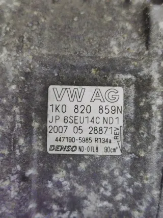 1K0820859N Компрессор кондиционера Volkswagen Golf 6 Арт e11703462, вид 3