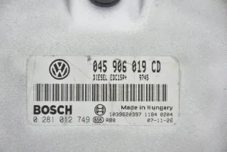 045906019CD Блок управления двигателем Skoda Fabia 2 Арт e11703123, вид 3