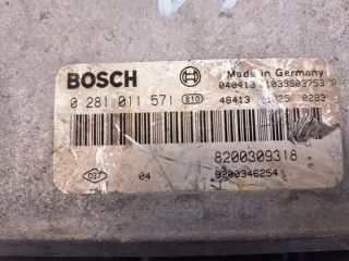 0281011571 8200309318 8200346254 Блок управления двигателем Renault Laguna 2 Арт e11702630, вид 4