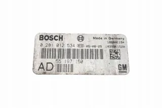 0281012534 Блок управления двигателем Opel Vectra C  Арт e11701920, вид 5