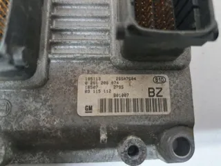 09115112 Блок управления двигателем Opel Corsa C Арт e11701750, вид 3