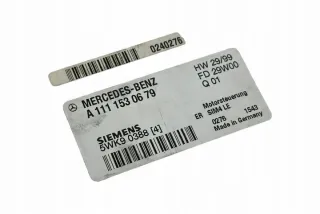 A1111530679 Блок управления двигателем Mercedes E W210 Арт e11700631, вид 5