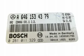 A6461534379 Блок управления двигателем Mercedes E W211 Арт e11700586, вид 5
