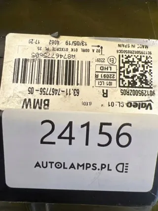 7467756-05 Фара правая BMW i3 Арт e11698696, вид 2