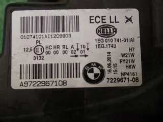 7229671-08 Фара левая BMW 1 F20/F21 Арт e11697440, вид 4
