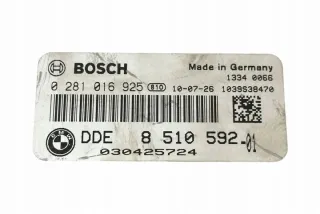 0281016925 Блок управления двигателем BMW 1 E81/E82/E87/E88 Арт e11697403, вид 5