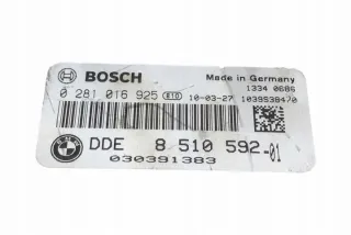 0281016925 Блок управления двигателем BMW 1 E81/E82/E87/E88 Арт e11697398, вид 5