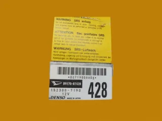 89170-87428 152300-7190 1997-2005 Блок AirBag Daihatsu Terios 1 Арт e11696263, вид 3