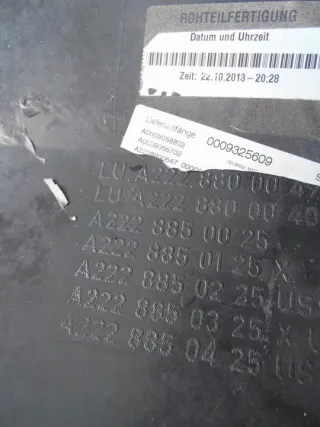 00000000000 [kamanHF4 Бампер задний Mercedes S W222 Арт e11688411, вид 5