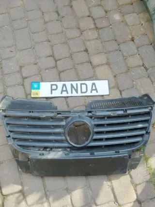51115A3ADD9 Решетка радиатора Volkswagen Passat B6 Арт e11686708, вид 1