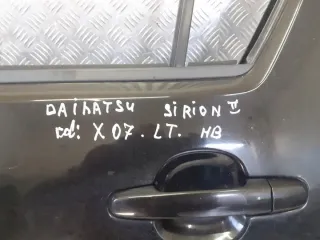 Дверь задняя левая Daihatsu Sirion 2002г.  - Фото 4