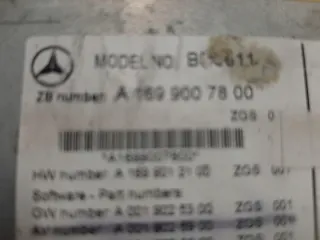 A1699007800 Блок навигации Mercedes Vito W639 Арт e11682784, вид 5