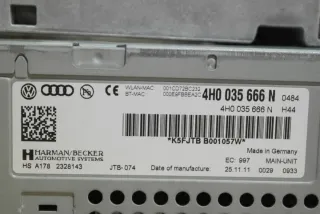 4H0035666N Блок навигации Audi A8 D4 (S8) Арт e11681671, вид 3
