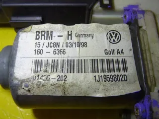 1J1959802D 101386-101 Моторчик стеклоподъемника Volkswagen Golf 4 Арт e11675814, вид 2