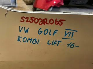 5G9807421M S2503R065 Бампер задний Volkswagen Golf 7 Арт e11673374, вид 11