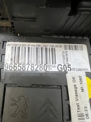 9665878280 Блок предохранителей Citroen C4 2 Арт e11668289, вид 2