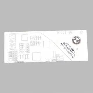 9259581 Блок предохранителей BMW X3 F25 Арт e11668013, вид 1