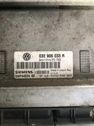 03E906033R Блок управления двигателем Volkswagen Polo 5 Арт e11655279, вид 5