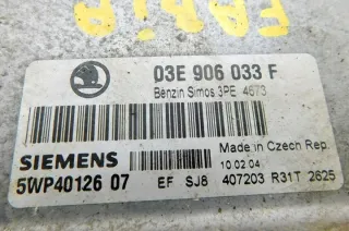 03E906033f Блок управления двигателем Skoda Fabia 1 Арт e11655017, вид 4