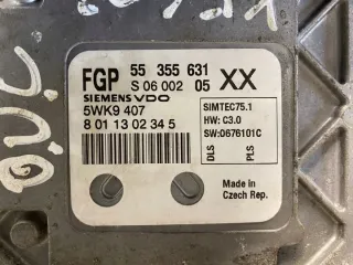 55355631 Блок управления двигателем Opel Vectra C  Арт e11654625, вид 6