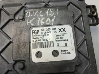 55355631 Блок управления двигателем Opel Vectra C  Арт e11654584, вид 2