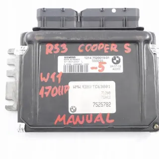 7520019 Блок управления двигателем MINI Cooper R50 Арт e11654253, вид 5