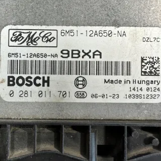 0281011701 Блок управления двигателем Ford Focus 2 Арт e11653615, вид 5
