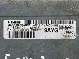 4M5112A650HG Блок управления двигателем Ford C-max 1 Арт e11653571, вид 6