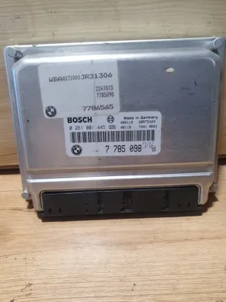 7785098 Блок управления двигателем BMW 3 E46 Арт e11653027, вид 1