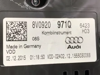 8V0920971Q LORK-1621-120627 Щиток приборов (приборная панель) Audi A3 8V Арт e11639165, вид 4