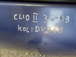  Крышка багажника (дверь 3-5) Renault Clio 2 Арт e11638723, вид 3