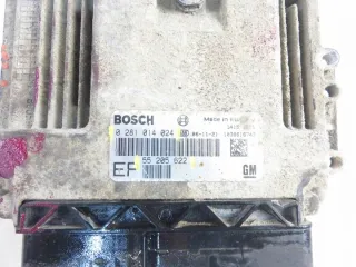 0281014024 55205622 Блок управления двигателем Opel Astra H Арт e11630992, вид 6