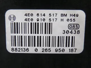 4E0614517BM 4E0910517H 0265225404 Блок ABS Audi A8 D3 (S8) Арт e11621541, вид 10