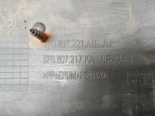 5F0807221AB Бампер передний Seat Leon 3 Арт e11618140, вид 11