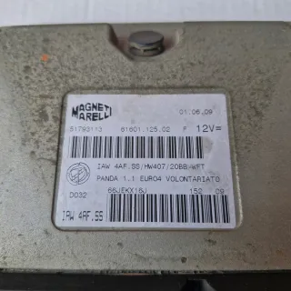 51793113 IAW4AFSS Блок управления двигателем Fiat Panda 2 Арт e11613488, вид 2
