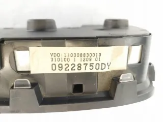 09228750DY 110008930019 Щиток приборов (приборная панель) Opel Astra G Арт e11594324, вид 4