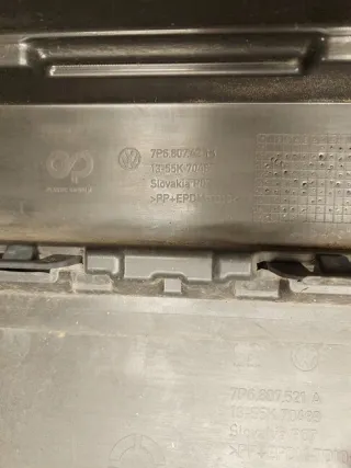 7P6807521A 7P6807421B Бампер задний Volkswagen Touareg 2 Арт e11586831, вид 7
