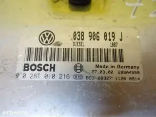 038906019AJ 0281010303 Блок управления двигателем Volkswagen Passat B5 Арт e11586110, вид 2