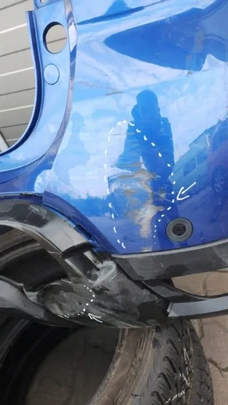 850222027R Бампер задний Dacia Duster 2 Арт e11583036, вид 4