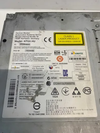 A2059007834 Блок навигации Mercedes C W205 Арт e11578904, вид 3