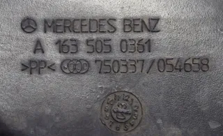 A1635000016 Корпус воздушного фильтра Mercedes ML W163 Арт AL12869793412, вид 5