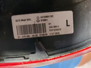 A2129061703 Фонарь задний левый Mercedes E W212 Арт AL13466435323, вид 5