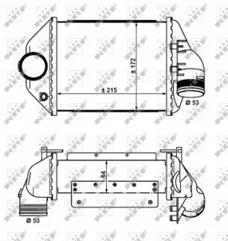 30914 Интеркулер Audi A6 Allroad C5 Арт AL13779179272, вид 2