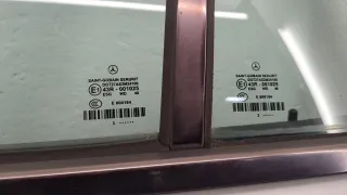 A2117300105 Дверь задняя левая серебристая Mercedes E W211 Арт 20405238, вид 3