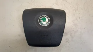 1Z0880201AM Подушка безопасности водителя Skoda Octavia A5 Арт 20405066, вид 1