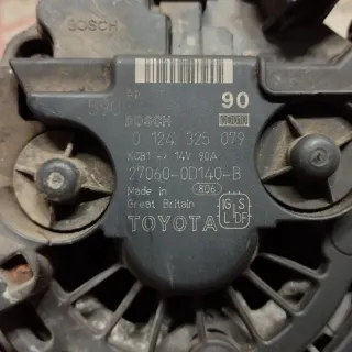 0124325079 Генератор TOYOTA COROLLA E120 2005 Toyota Corolla E120 Арт AV59072, вид 7