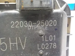 2203025020 Заслонка дроссельная электрическая Toyota Camry XV30 Арт AM52357481, вид 9