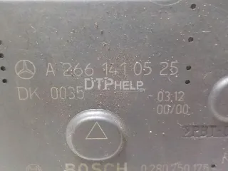 2661410525 Заслонка дроссельная электрическая Mercedes C W204 Арт AM52442456, вид 7