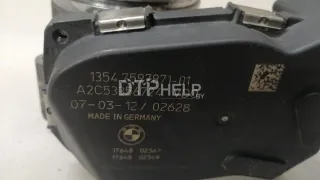 13547597871 Заслонка дроссельная электрическая BMW 5 F10/F11/GT F07 Арт AM23137142, вид 6