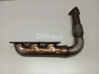 059253033BP Коллектор выпускной Volkswagen Touareg 2 Арт AM23592647, вид 1